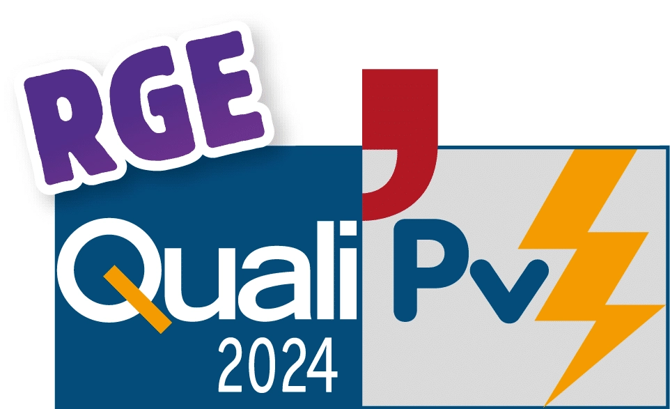 Logo QualiPV 2025 Installateur photovoltaïque RGE